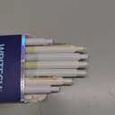 WRITECH Gel Pens Fine Point:0.5mm Silent Retractable Extra Fine Needle Point Smooth Writing Pen Set No Smear Smudge Black Large Ink Click Pen Non Bleed 8ct for Journaling Drawing, Sketching, Notetaking