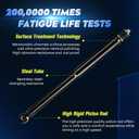 Rear Strut Shock Absorber Compatible with Toyota Sienna FWD 2004-2020 (Not Fit 3.0L), Replace 344308, Left & Right, 2PCS