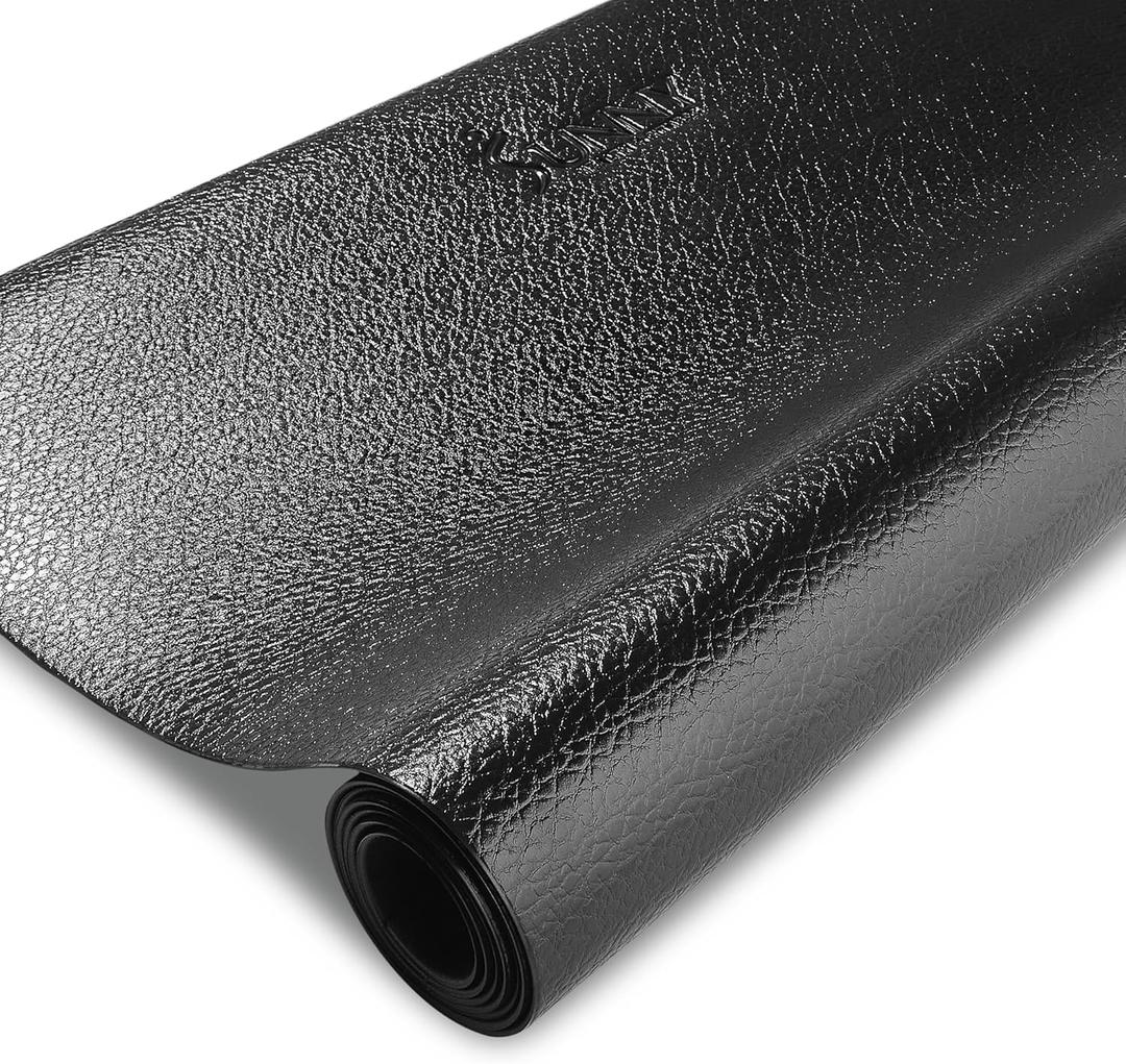 Sunny Health & Fitness Non-Slip Home Gym Mat  Workout Floor Protection Foam Pad for Treadmill, Bike, Elliptical, Yoga and Exercise Equipment or Standing Desk in 4 Size Options