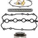 Camshaft Adjuster Chain Tensioner Gasket Kit Replacement# 06F109088C 06F109088G 06F109088J 06F109217A Fit 2006-2014 A'-udi A3 A4 TT, V'-W Golf Passat GTI Eos 2.0T