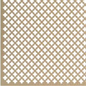57240 3 x 3 ft. Cloverleaf Aluminum Sheet Albras