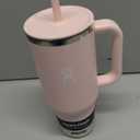 Hydro Flask Travel Tumbler with Handle, Lid and Straw - Insulated Stainless Steel in 40 Oz Trillium