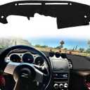 Dash Cover Mat Custom Fit for Nissan 350Z with Sensor Cutouts,Dashboard Pad Cap Carpet Protector K215