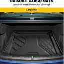 TTX LIGHTING Cargo Mat Fit for 2019-2026 BMW 3 Series Sedan (Trunk Without Spare Tire Compartment) - All Weather TPE Trunk Mat for BMW 320i 330i M340i 330e 318i G20 M3 Competition G80