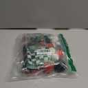 30PCS Race Car Cake Toppers Checkered Flag Race Car Birthday Decoration with Red Black White Balls Race Car Checkered Flag for Race Car Themed Birthday Party(Red)