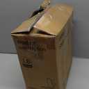 TIPGO Slim Bathroom Trash Can with Lid Soft Close, Step Pedal, 6 Liter / 1.6 Gallon Stainless Steel Trash Bin, Small Garbage Cans for Bedroom, Office, Kitchen (Matte Black)