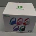 iClever Kids Headphones for School K-12, 85dBA Safe Volume, Tangle Free, 3.5mm Jack, HD Stereo, Swivel Foldable Kids Headphones with Cord for Classroom/Student/Tablets/Laptop, Bulk 5Pack (Colorful)