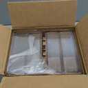 STORi Chloe Space-Saving Clear Drawer Organizer (4 Wide Drawers) Sort Office, Kitchen, Beauty Supplies, Makeup, Pens, Jewelry, Stationary, Made in USA