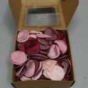 Floroom 300pcs Rose Petals Burgundy Maroon Faux Silk Flower Petals for Wedding Flower Girl Basket Aisle Scatter Dinner Table Centerpieces Party Confetti Bridal Shower Romantic Night Decoration