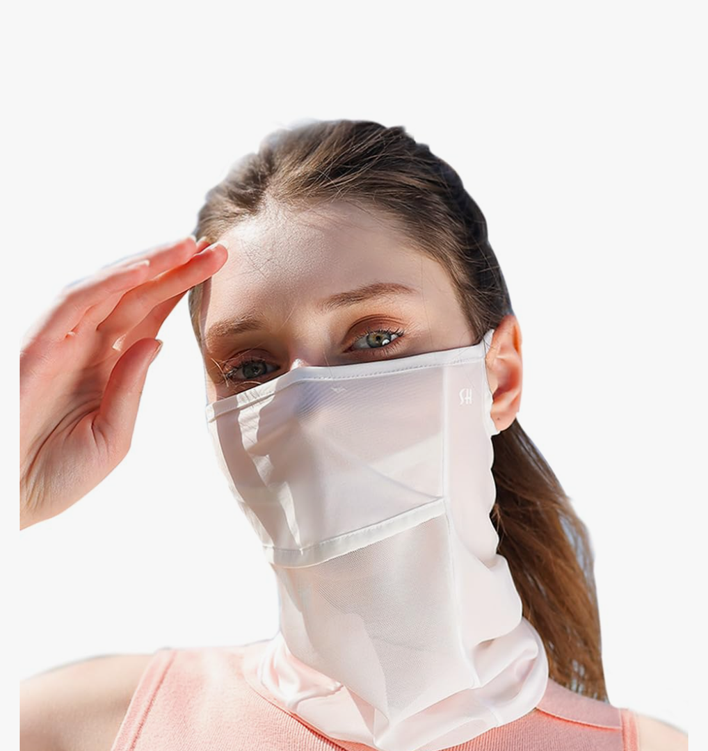 Neck Gaiter Face Mask with UV Protection Face Cover for Sun Protective Balaclava Bandana for Women, Golf Mask