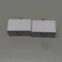 Remote Control Outlet Plug Wireless Remote Light Switch Kit for Household Appliances 15A/1800W, 100ft Range, FCC Listed,3 Sockets + 1 Remote