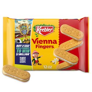 Keebler Vienna Fingers Creme Filled Sandwich Cookies, 12oz (EXP 11/03/26)