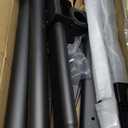 WALI Ceiling TV Mount Dual Screen Side by Side Fits Most Display 34 to 60 Inch TV, Up to 176lbs, 88 lbs for Each Screen, Height Extension up to 65.6 Inch, Mounting Holes 600x400mm (CM3460-2), Black