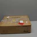 YATINEY Hall Tree, Coat and Shoe Rack, Entryway Coat Rack with 4-Tier Wooden Shoe Rack and 10 Hooks, Freestanding Hall Tree with Shoe Storage for Entryway, Hallway, Rustic Brown and Black MT09BR