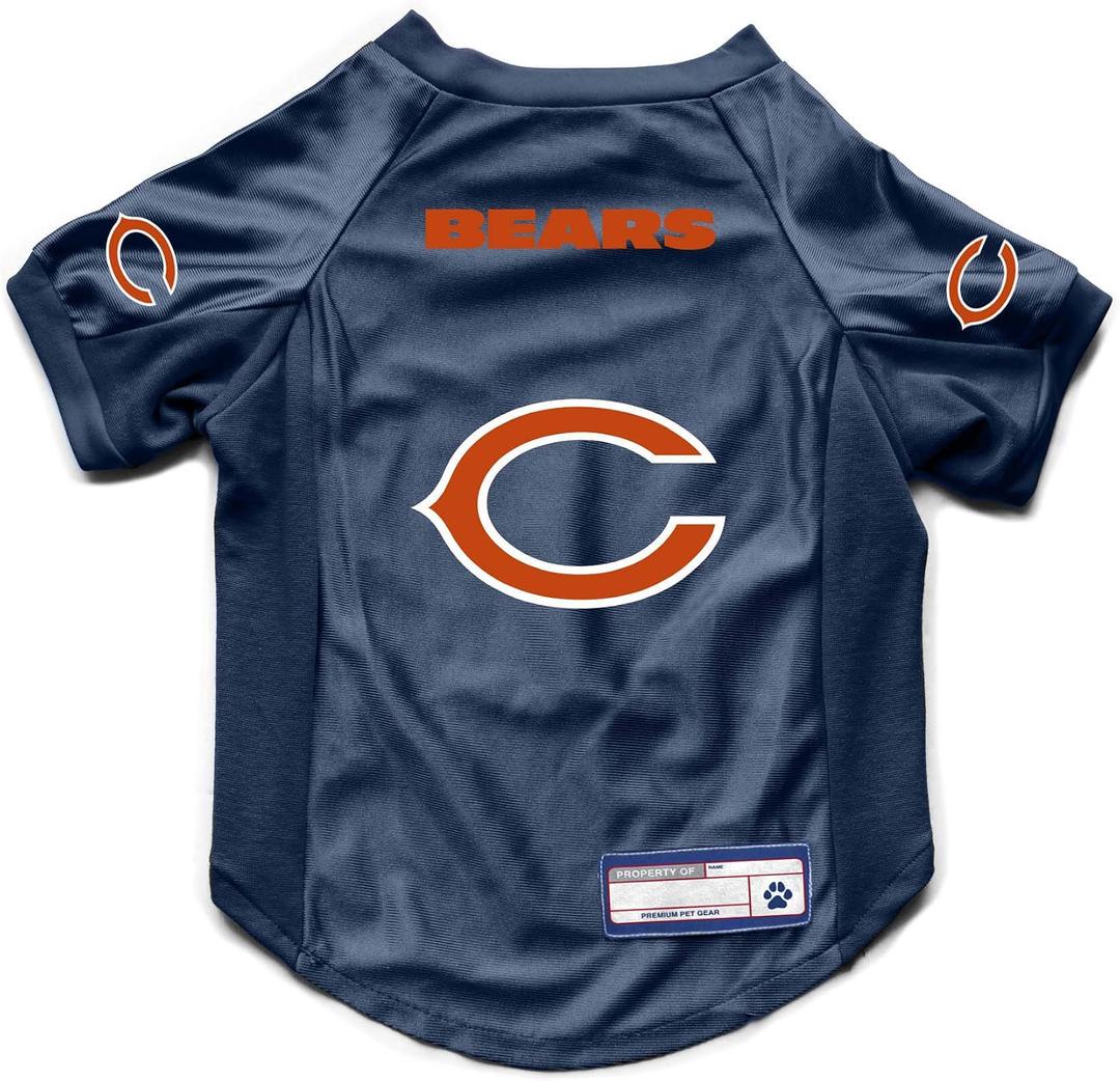 Littlearth NFL Stretch Pet Jersey- Officially Licensed Teams (Brown, S)