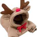 Warm Dog Winter Clothes Cute Fruit Dog Coat Hoodies Fleece Pet Dogs Costume Jacket for French Bulldog Chihuahua Ropa para Perro(Coffee,XXL)