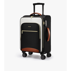 LOVEVOOK Carry On Luggage 22x14x9 Airline Approved, 20 Inch Softside Suitcases with Wheels, Lightweight Spinner Carry on Suitcase with TSA Lock, Water-Resistant Large Capacity Luggage for Travel
