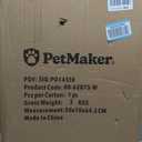 PETMAKER Pet Gate, 3 Panel Freestanding Dog Gate Indoor, White, 54” x 24”