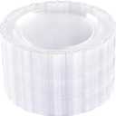 DaYammi 60PCS Clear Plastic Plates, Heavy Duty Clear Disposable Plates Premium 10inch Dinner Plates Hard Plastic Plates Disposable for Party Wedding Bridal Shower