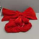 Christmas Velvet Bow,Wrapping Gift Supplies with Ribbon, Ornament Bowknot for Xmas Tree Decor, Home Festival Indoor Front Door Holiday Decorations, S