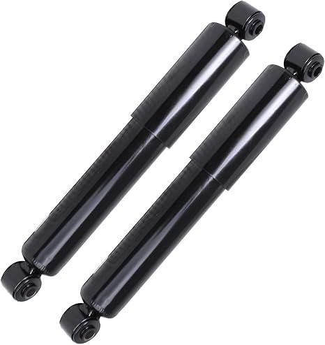 Detroit Axle - Rear 2pc Shock Absorbers for Dodge Grand Caravan Chrysler Town & Country VW Routan Ram C/V, 2 Complete Rear Shock Absorbers Assembly Replacement