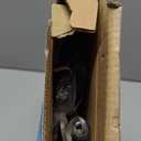 4.4 FT LED Christmas Tree Shaped Ladder Lights with Star, Plug-in Waterproof 8 Modes Christmas Window Hanging Lights for Indoor Outdoor Wall Door Xmas Decor (Warm White)