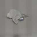 Lenink Wall Mount Compatible with Ecobee Smart Sensor, 2 Pack Smart Sensor Wall Holder Replacement Intelligent Robot Model, Not Suitable for 2nd Generation (White)