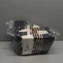 UBBCARE Set of 3 Storage Cubes 11 X 10.5 X 10.5 in, Water Hyacinth Storage Bins for Shelves, Toys, Book, Storage Baskets with Handles, Cotton Rope Woven Baskets for Organizing, Black