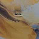 Framed Large Wall Art for Living Room, Yellow Floral Canvas Wall Decor, Gold Flower Pictures Painting, Natural Landscape Artwork for Living Room Bedroom Office 36L''  24W''