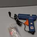 Full Size Hot Glue Gun, 150 Watts with 6 Copper Nozzles Temperature Adjustable Craft Repair Tool Professional Melting Glue Gun DIY Thermo Tool Include 5Pcs Highly Viscous Glue Sticks Luxury Set