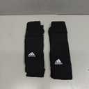 adidas Rivalry Soccer Socks (2-Pack) Over-The-Calf Athletic Fit for Men & Women (Medium, Black/White)