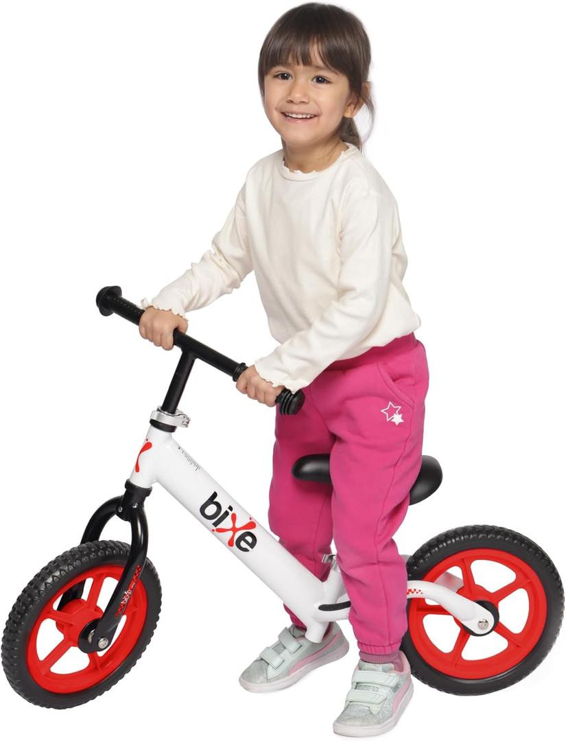 Balance Bike - 30.5 cm (12") Training Bikes for Kids and Toddlers - 1.8kg (4lbs) Kids' Balance Bike - Children Ages 3, 4, 5 - No Pedal Push Bicycle for Boys or Girls - Red