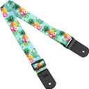 BestSounds Pineapple Ukulele Strap & Hawaiian Style Shoulder Strap Suitable for Soprano Concert Tenor Baritone String Instruments (Pineapple) (Green)