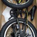 JOYSTAR 20 Inch Mountain Bike for Kids Ages 7-12 Year Old, 3-Inch Wide Knobby Tires, 7 Speed Shimano Drivetrain, Disc Brakes, Fat Tire Kids Bicycles for Boys Girls (Black)