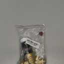 FROSTYRIDER RV Water Pressure Regulator Valve with an Adjustable Knob, NO Tool Required, Brass Lead-Free Water Pressure Reducer with Gauge and Inlet Screen Filter for RV Camper Travel Trailer