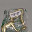 Dog Statues Home Decor Funny Man and Dog Sculpture Decorations for Home Bedroom Living Room Tabletop Bookshelf, Hand-Painted Resin Dogs Memorial Gifts Figurines for Pet Lovers, Gold