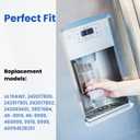 Haprait HP005 Replacement for Frigidaire ULTRAWF, Pure Source Ultra, Kenmore 9999, 469999, 46-9999, A0094E28261 Water and Ice, Height 11 inches, 2 Count