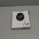 YEAKE Adjustable Flexible Gooseneck Makeup Mirror,360Rotation Folding Portable Desk Vanity Mirror with Stand Shower Shaving Cosmetic Mirror Square