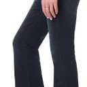 WallFlower Women's InstaStretch Luscious Curvy Bootcut Jeans, BlackBerry, 7 Long