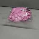 Edinoy 1950s Pink Satin Jacket with Scarf Earrings Cat Eye Glasses Halloween Women's Cosplay Costume, S