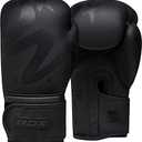 RDX Boxing Gloves Sparring Muay Thai Pro Training, Maya Hide Leather, Kickboxing Heavy Punching Bag Focus Mitts Pads Double End Ball Workout, MMA Fitness Gym Bagwork, Ventilated Palm, Men