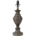 Hampton Bay Mix and Match 26 Inch Stone Gray Table Lamp Base