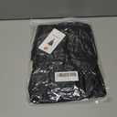 ZESICA Womens 2026 Summer Casual V Neck Sleeveless Mini Dress Tie Shoulder Tiered Ruffle Swing A Line Short Sundresses (Black, S)