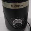 SHARDOR Electric Adjustable Coffee Grinder, Spice Grinder with Removable Stainless Steel Cup, Black