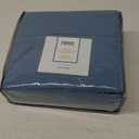 Nestl Queen Size Sheet Set, 4 Piece Extra Deep Pocket (18-24 inches), Microfiber, Hotel Luxury, Soft, Breathable, Wrinkle-Free, Easy to Care, Blue Heaven