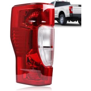 Tail Lights Rear Taillight Assembly Compatible with Ford F250 F350 Super Duty 2020 2021 2022 Tail Lamp Non-LED Non-Blind Spot Left Driver Side