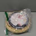 COZZIVITA GE Black Stove Drip Pans, 10% Energy Save by Enamel Spraying Prevent Bending and Rust - Include 2 6'' Burner Drip Pans and 2 8'' Drip Bowl