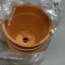 GoldBlue Pack of 10 Terracotta Pots - 3 Inch Terra Cotta Pots with Drainage Holes for Small Craft, Nursery, Cactus, Succulent, Flower Plants