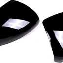 Car Side Mirror Decoration Cover Compatible with Subaru BRZ & Toyota 86 2022,This Rear View Mirrors Cover Cap Cover trim is made of ABS. (Glossy Black)