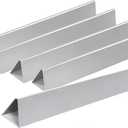 Leship 21.5" Flavorizer Bars Replace for Weber 7534 Genesis Silver A, Spirit 200 Series (with Side Control) Spirit 500 Grills, Durable 304 Stainless Steel Flavor Bars